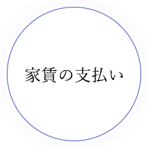 家賃の支払い